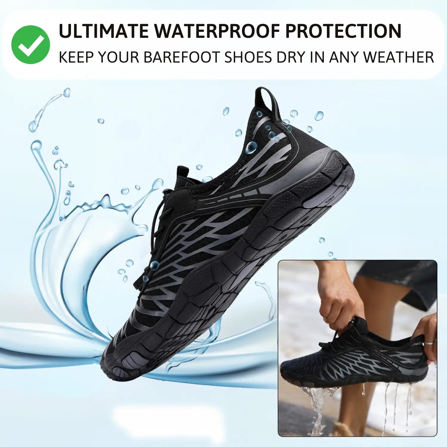 Water-repellent Layer - Applied by us (98.7% Protection)