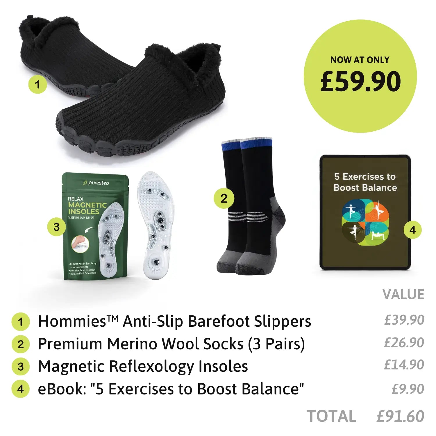 The 24/7 Fall-Protection Bundle - Midnight Black