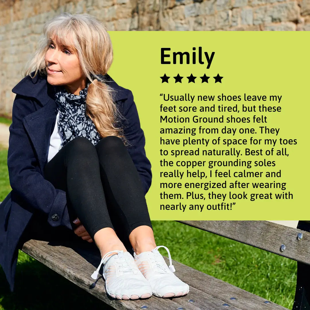 Motion Ground™ – Copper-Grounded Barefoot Shoes for Natural Balance (Unisex)