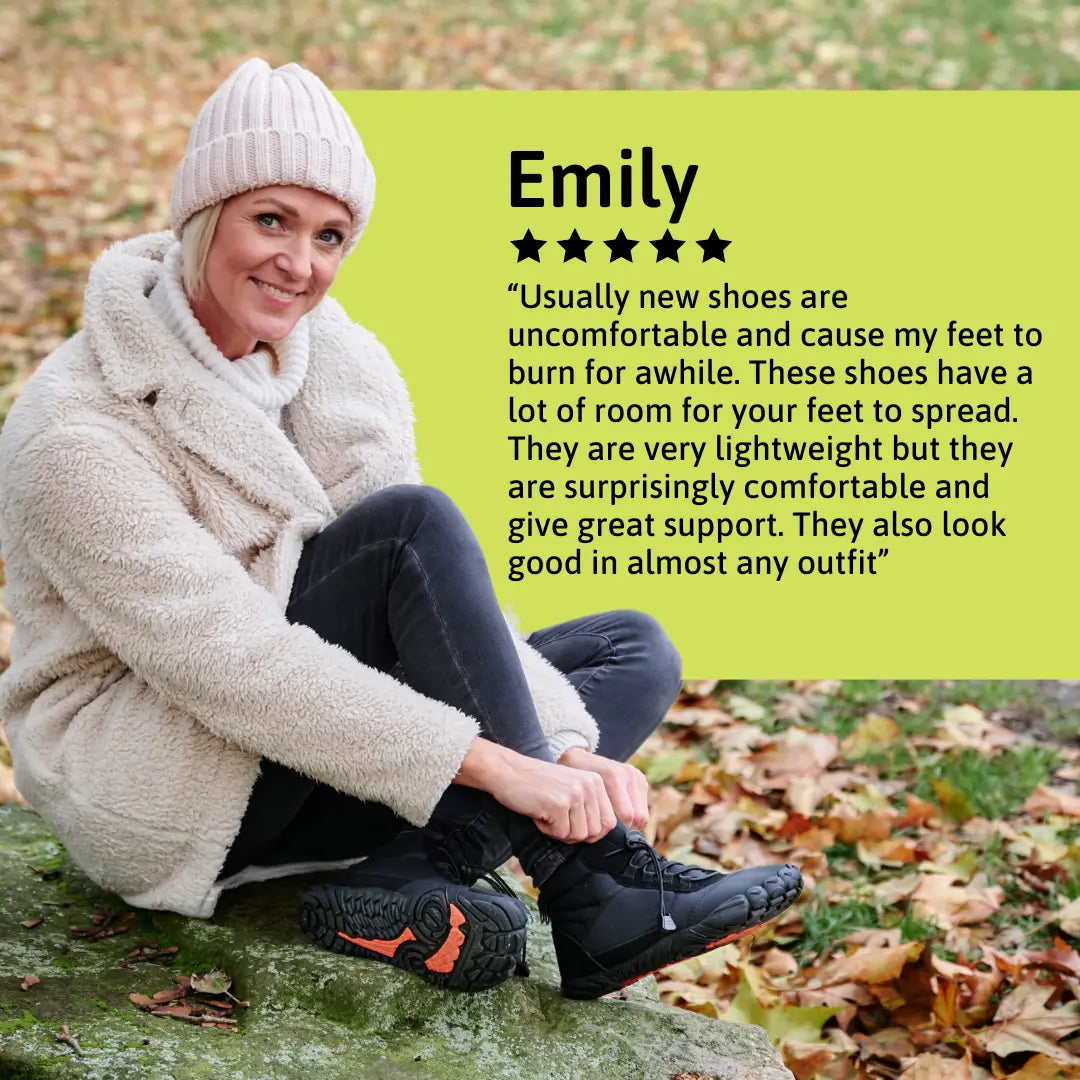 Frostline Max - Warm and water-repellent barefoot shoes (1+1 FREE)