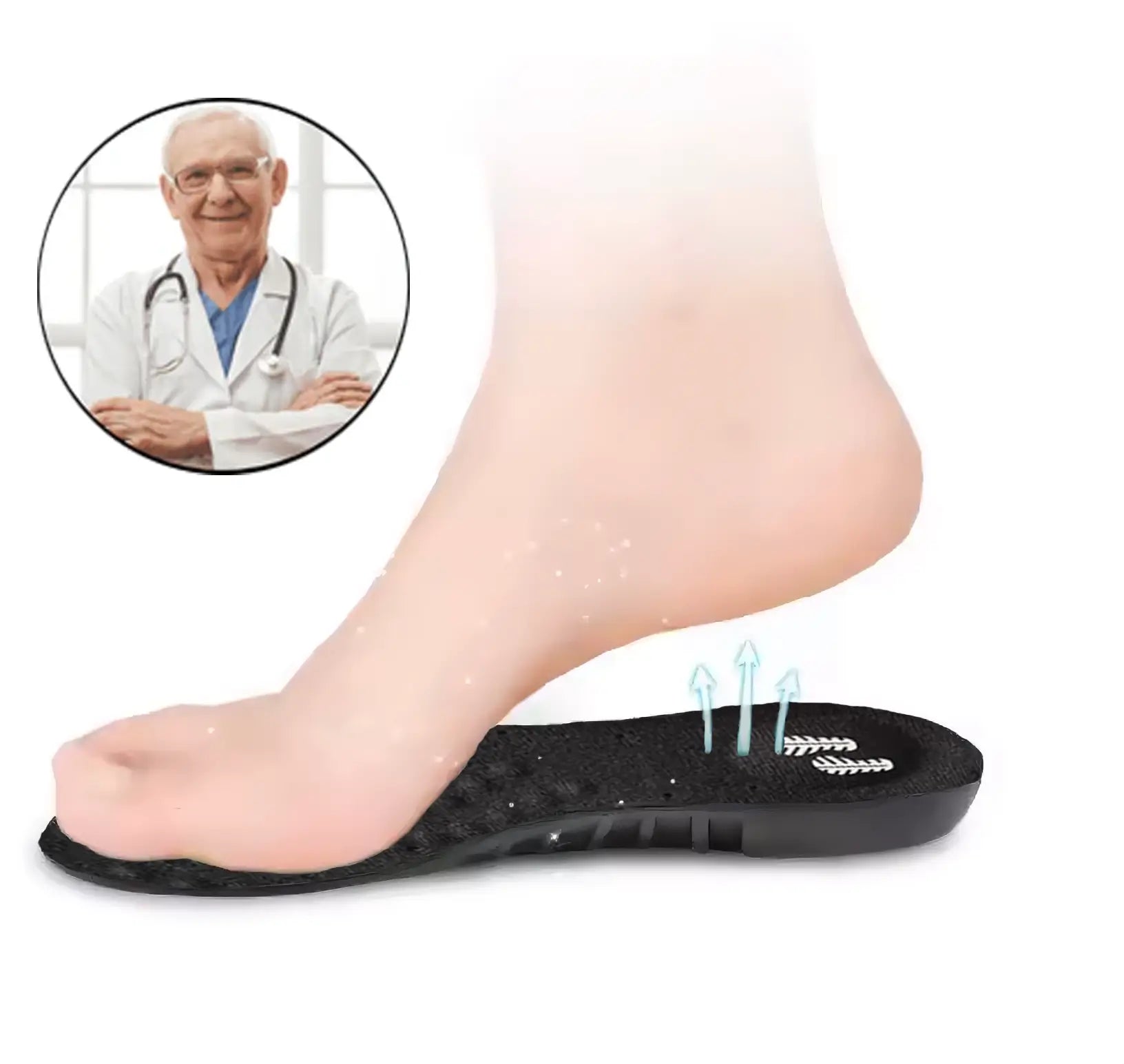 Orthopedic Insoles - Pain-relieving and Shock-absorbing soles