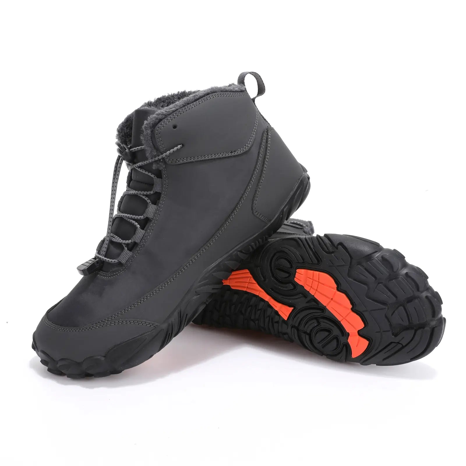Polaris HydroTex™ & Hommies™ – 99.7% Waterproof & Snowproof Winter Barefoot Boots + Cosy Fleece-Lined Barefoot Slippers