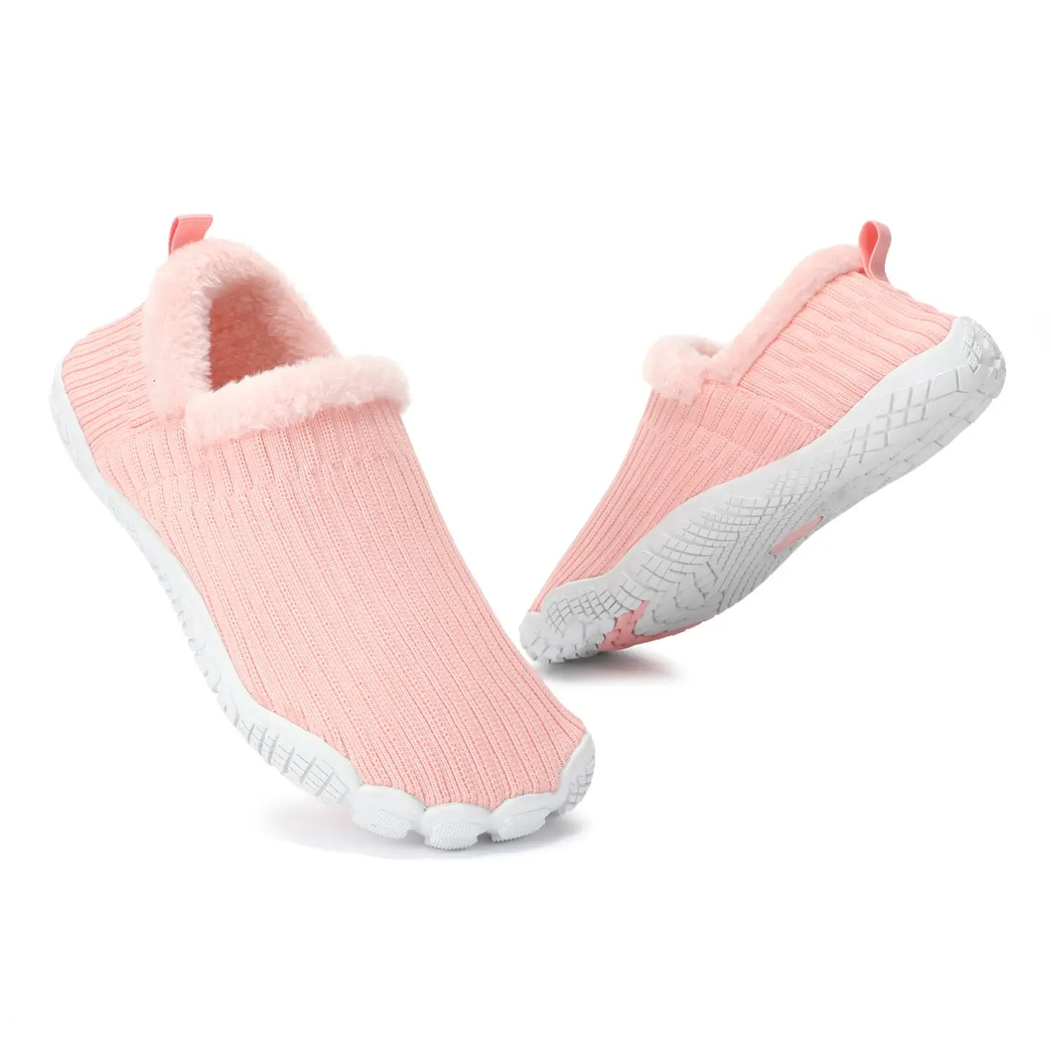 Hommies™ – Cosy Fleece-Lined Barefoot Slippers with Non-Slip Sole for Indoor & Outdoor Use (Unisex)