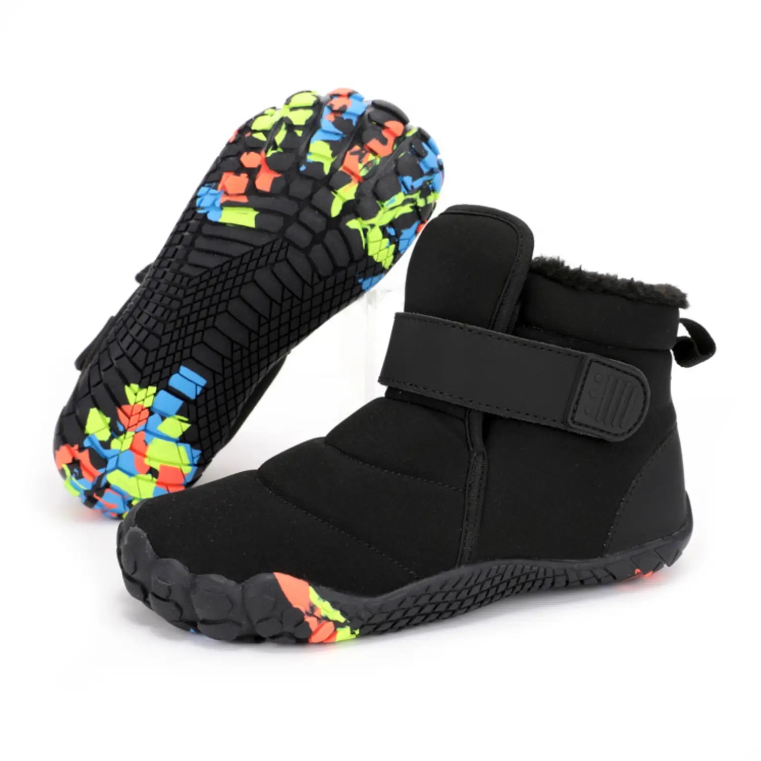 Family Bundle – 99.7% Waterproof & Snowproof Winter Barefoot Boots + Kids Winter Insulated High-Top Barefoot Boots