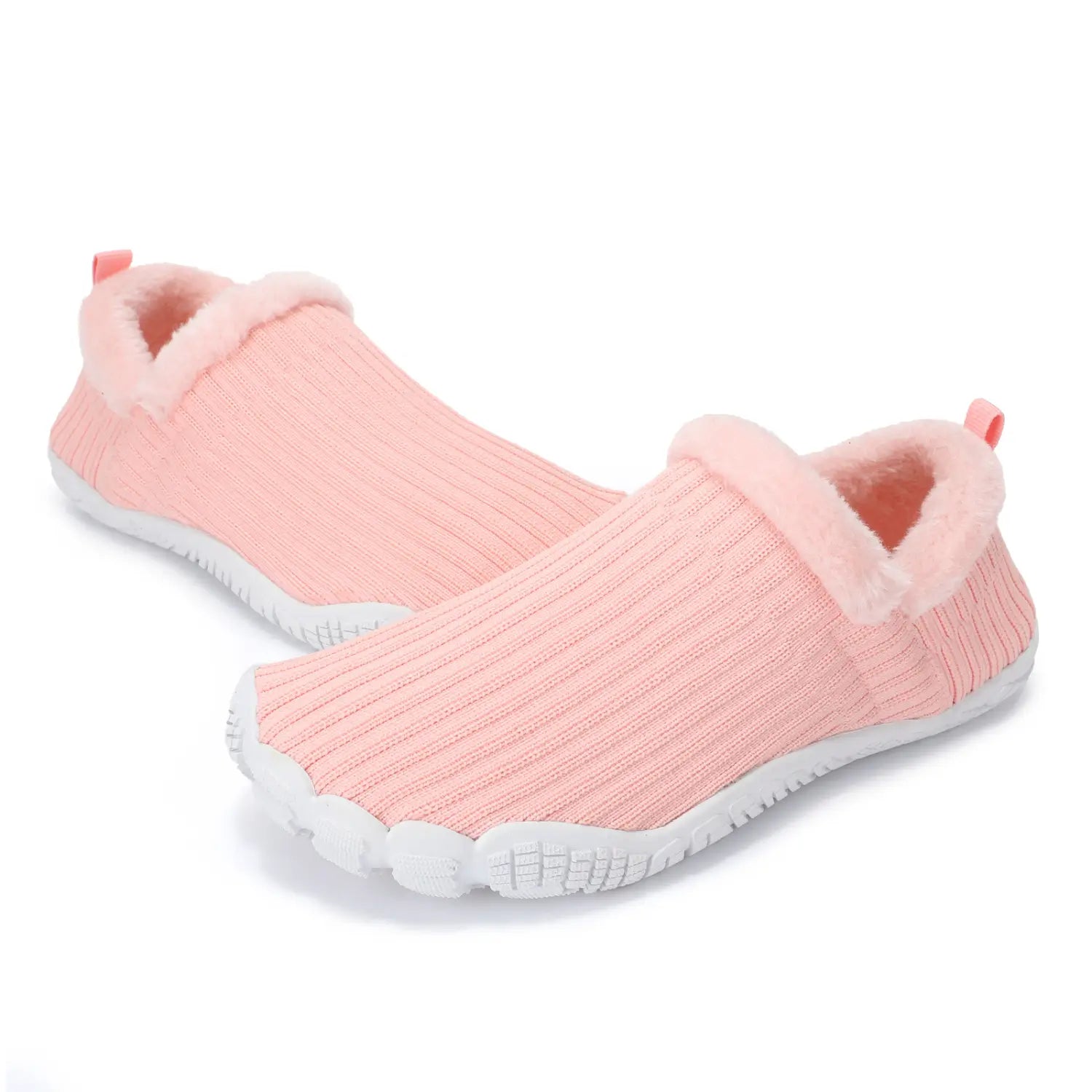 Hommies™ – Cosy Fleece-Lined Barefoot Slippers with Non-Slip Sole for Indoor & Outdoor Use (Unisex)