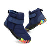 Polar Kids - Kids Winter Insulated High-Top Barefoot Shoes with Non-Slip Sole & Fleece Lining (2 - 10 Years)