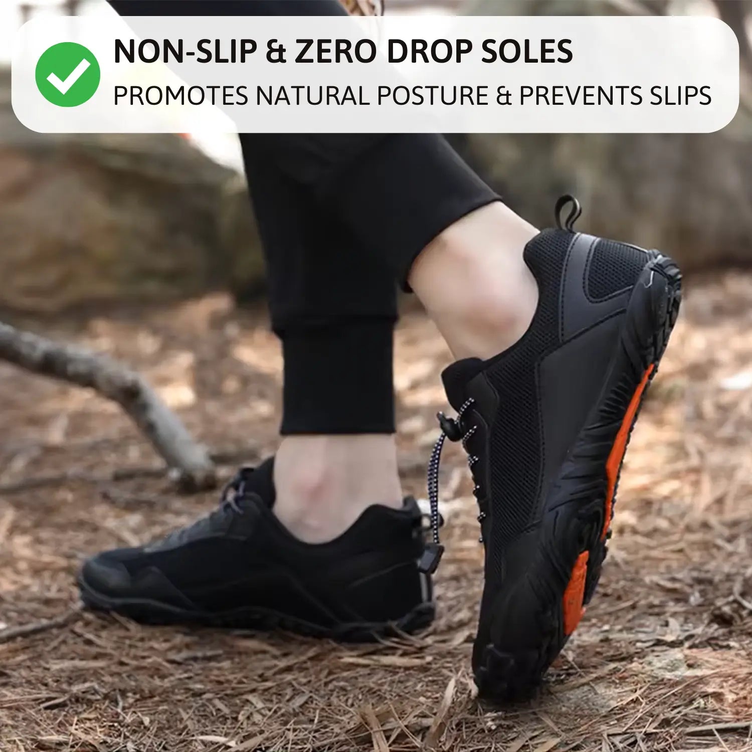 Hike Non Slip Autumn Barefoot Shoes Unisex