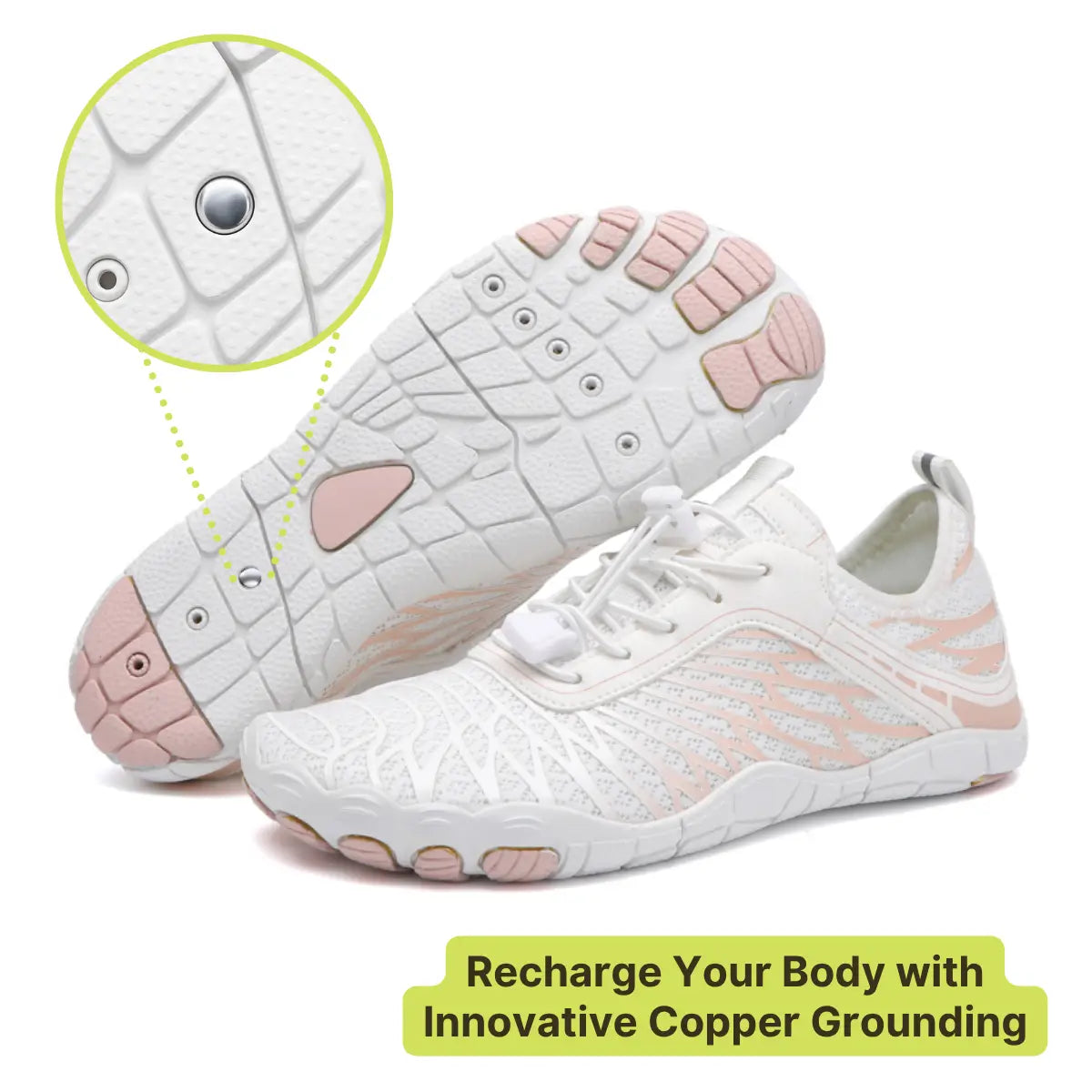 Motion Ground™ – Copper-Grounded Barefoot Shoes for Natural Balance (Unisex)