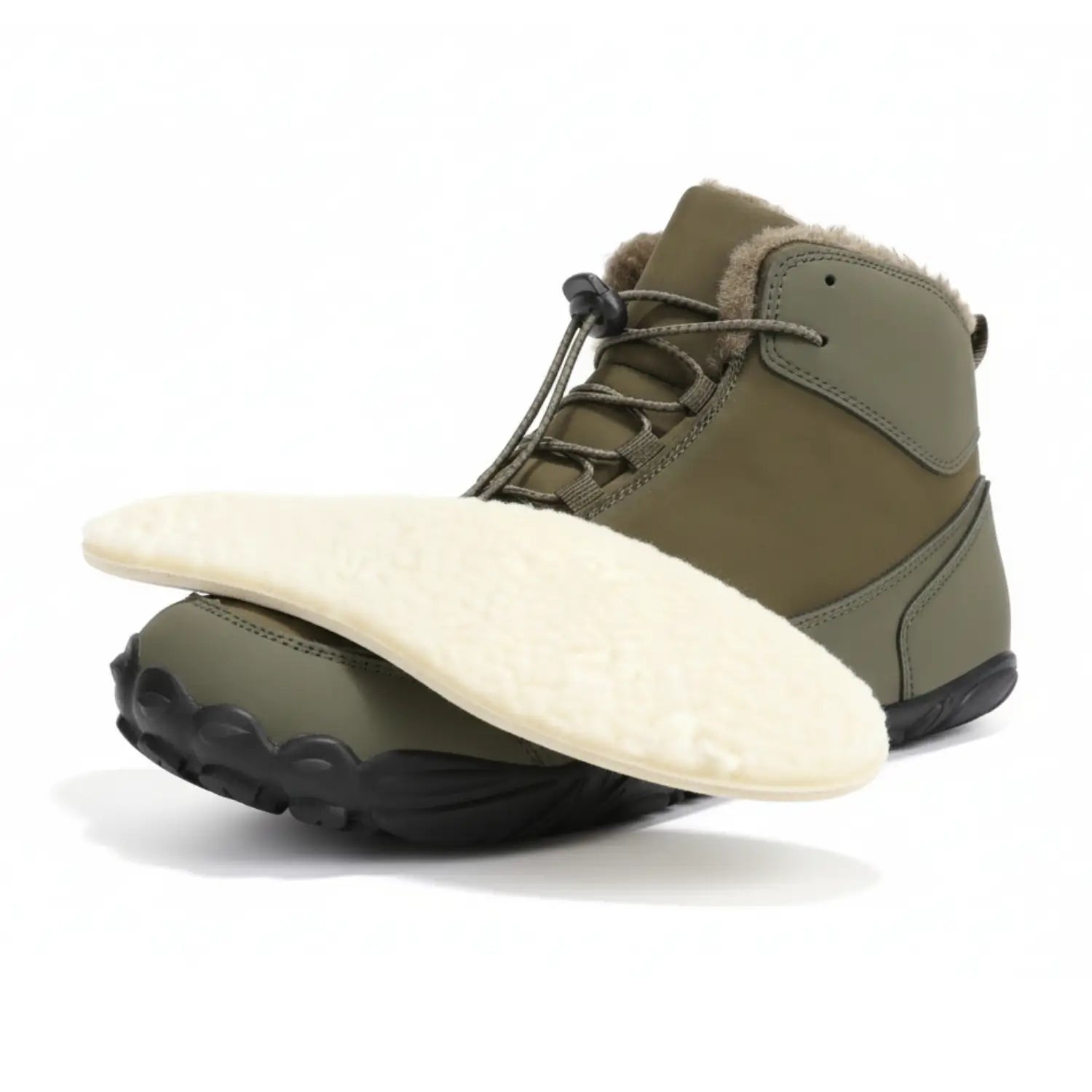Cosy Winter Fleece Insoles – Keep your feet warm and comfortable (One Size – Trim to Fit)