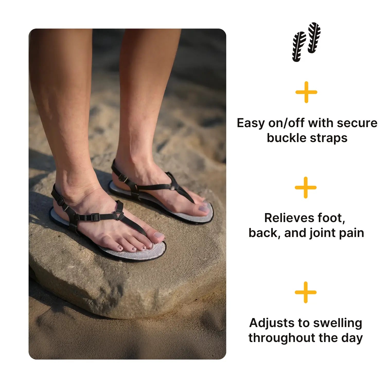 Breeze - Breathable & non-slip barefoot sandals (Unisex)