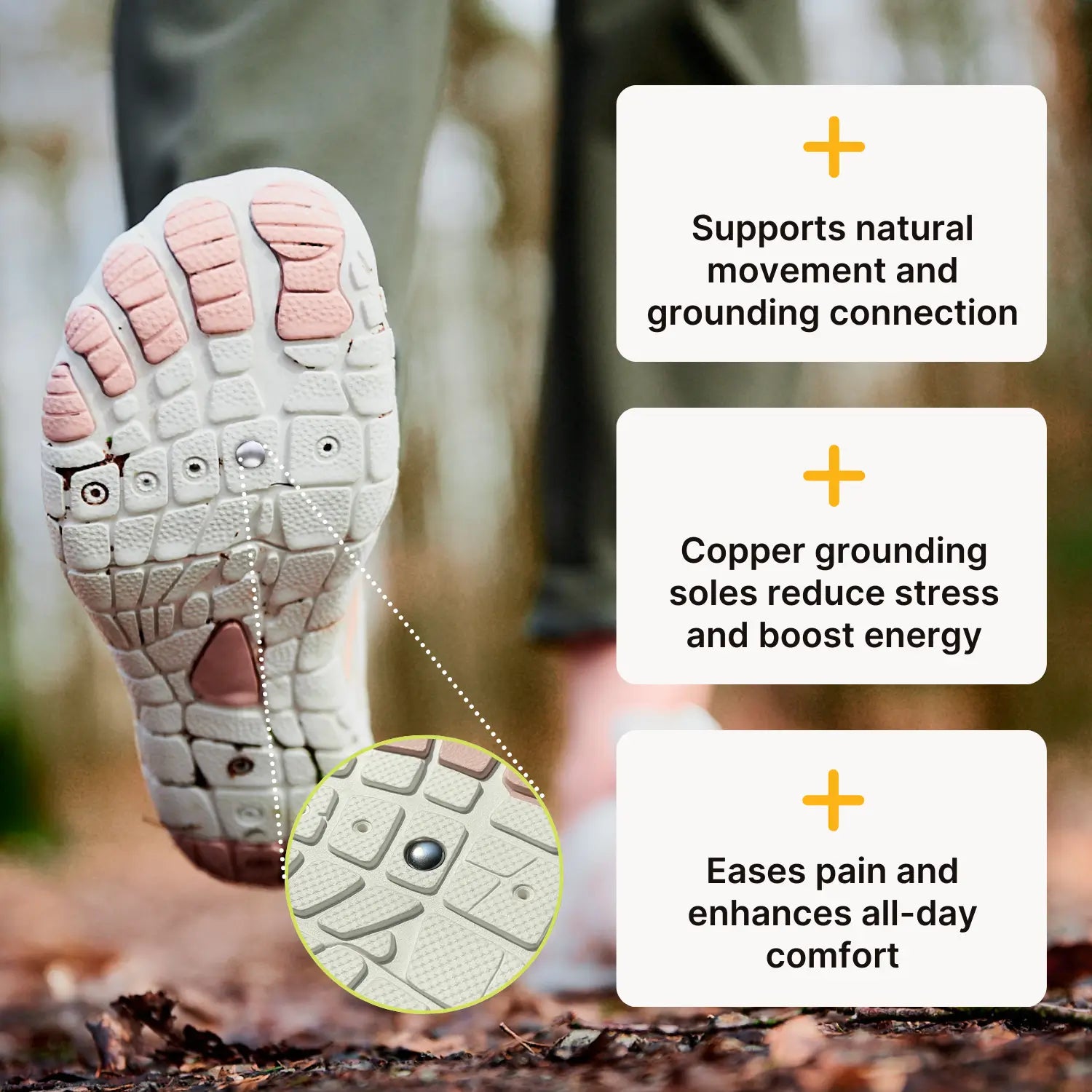 Motion Ground™ – Copper-Grounded Barefoot Shoes for Natural Balance (Unisex) (1+1 FREE)