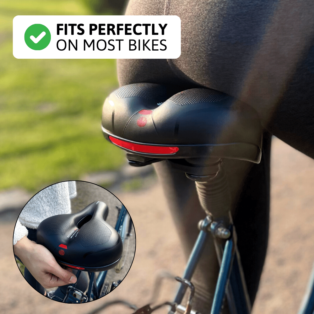 Cloud Cushion Comfortable Pain free Bike Saddle Purestep