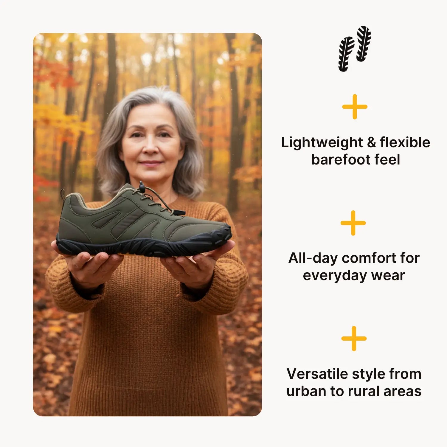 Everest Pro – Water-Resistant Autumn Barefoot Shoes with Durable Grip & Cozy Lining (Unisex)