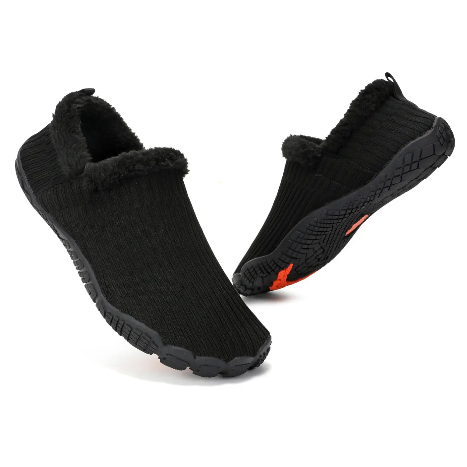 Hommies™ – Cosy Fleece-Lined Barefoot Slippers with Non-Slip Sole for Indoor & Outdoor Use (Unisex)