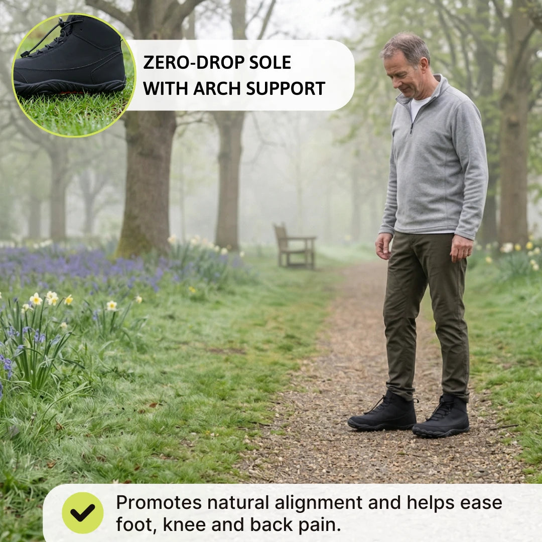 Polaris HydroTex™ – 99.7% Waterproof Walking Barefoot Shoes (Unisex)