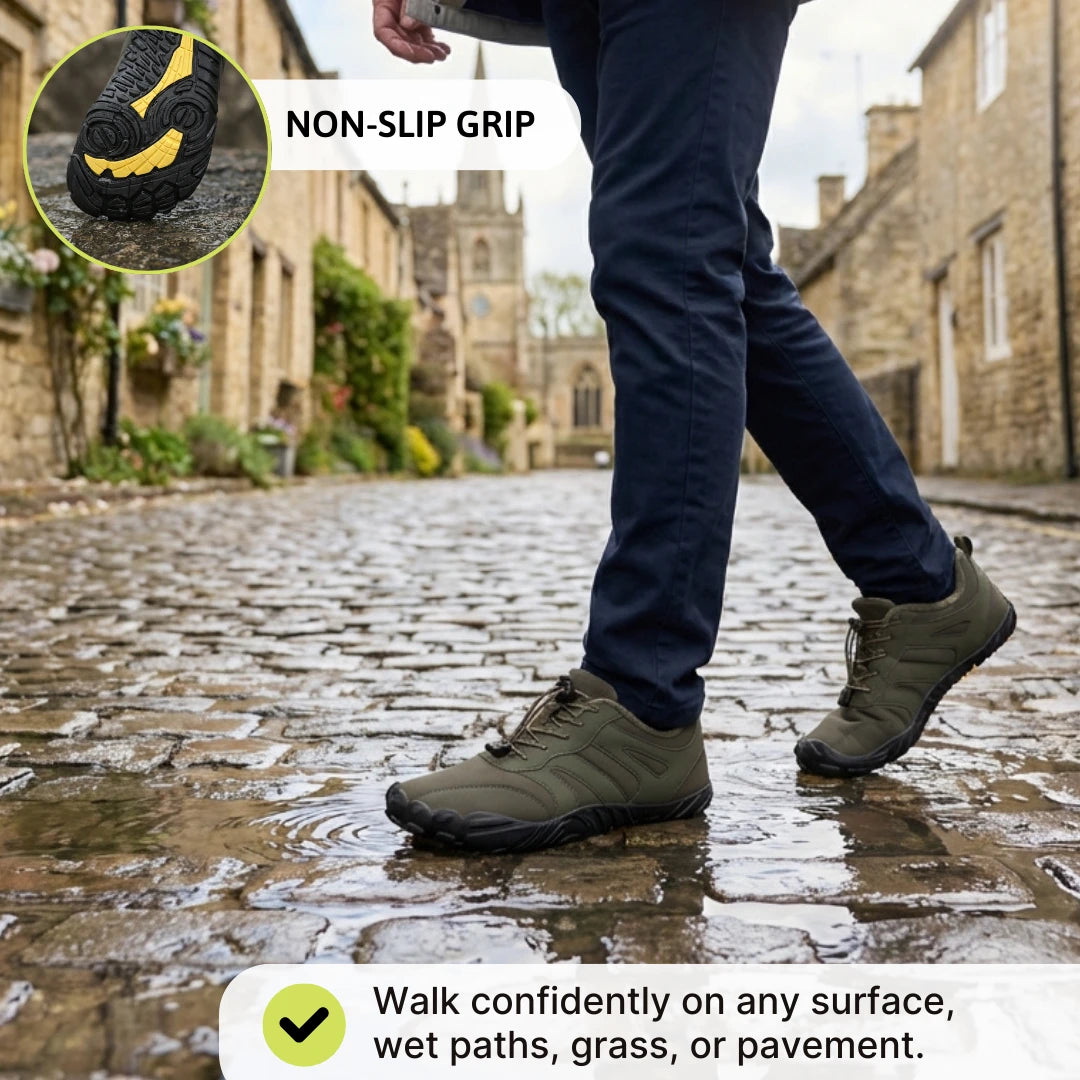 Everest Pro – Water-Resistant Spring Barefoot Shoes with Durable Grip (Unisex) (1+1 FREE)