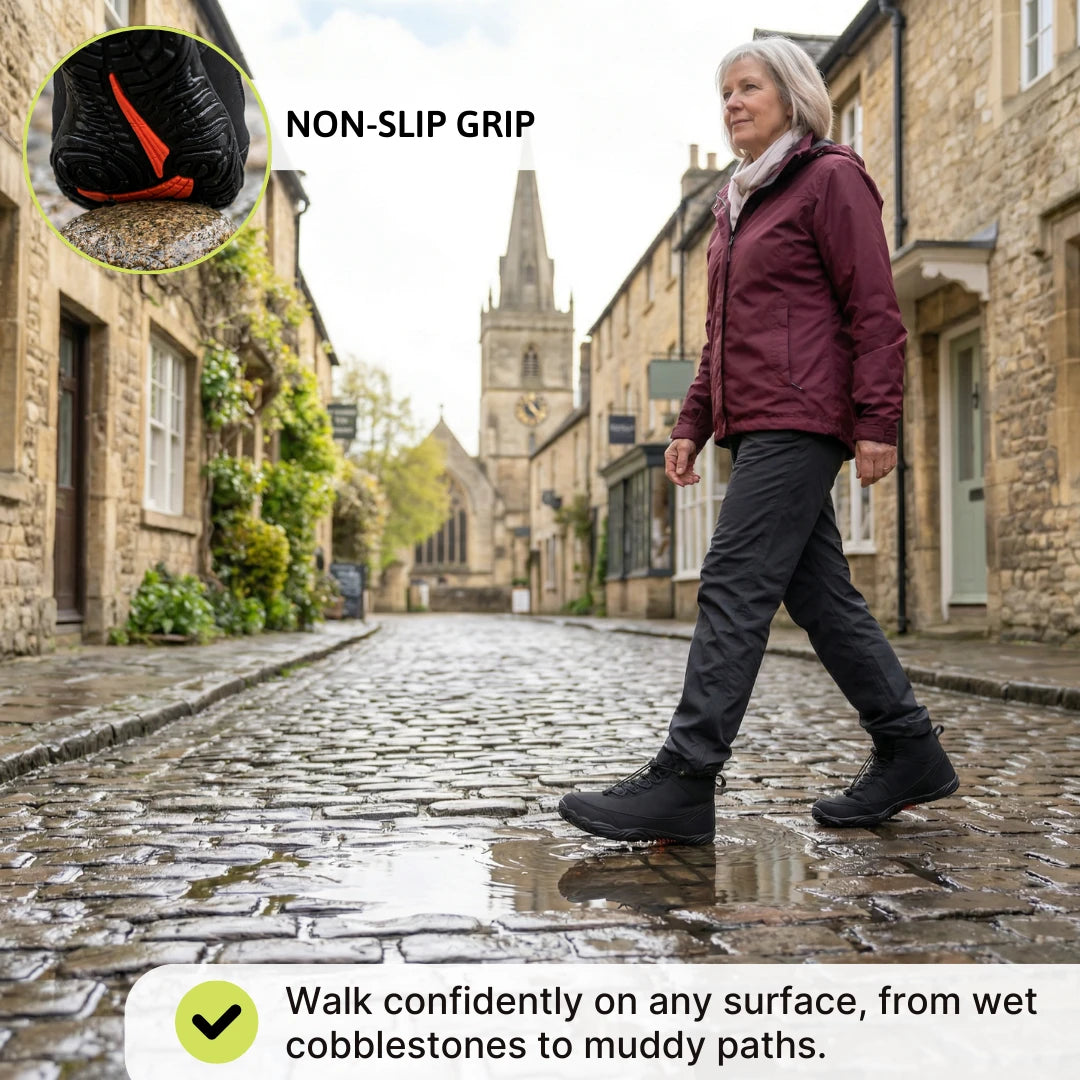 Polaris HydroTex™ – 99.7% Waterproof Walking Barefoot Shoes (Unisex)