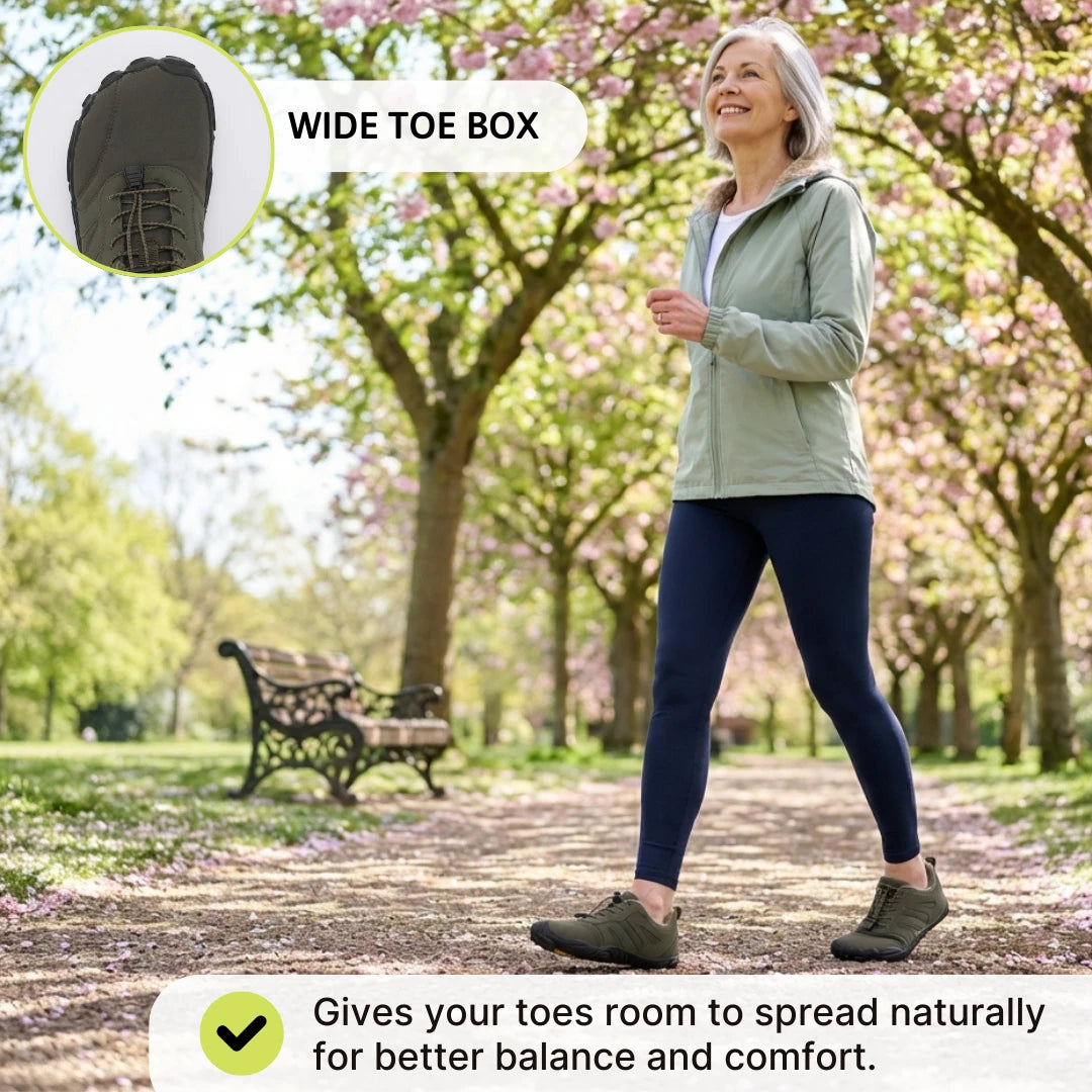 Everest Pro – Water-Resistant Spring Barefoot Shoes with Durable Grip (Unisex) (1+1 FREE)