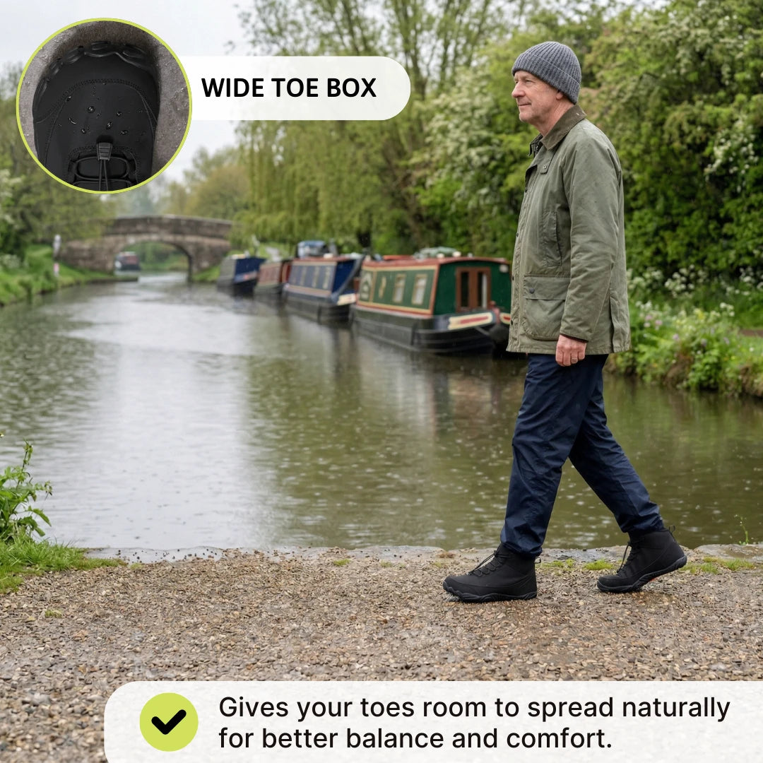 Polaris HydroTex™ – 99.7% Waterproof Walking Barefoot Shoes (Unisex)