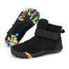 Polar Kids - Kids Winter Insulated High-Top Barefoot Shoes with Non-Slip Sole & Fleece Lining (2 - 10 Years)