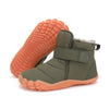 Polar Kids - Kids Winter Insulated High-Top Barefoot Shoes with Non-Slip Sole & Fleece Lining (2 - 10 Years)