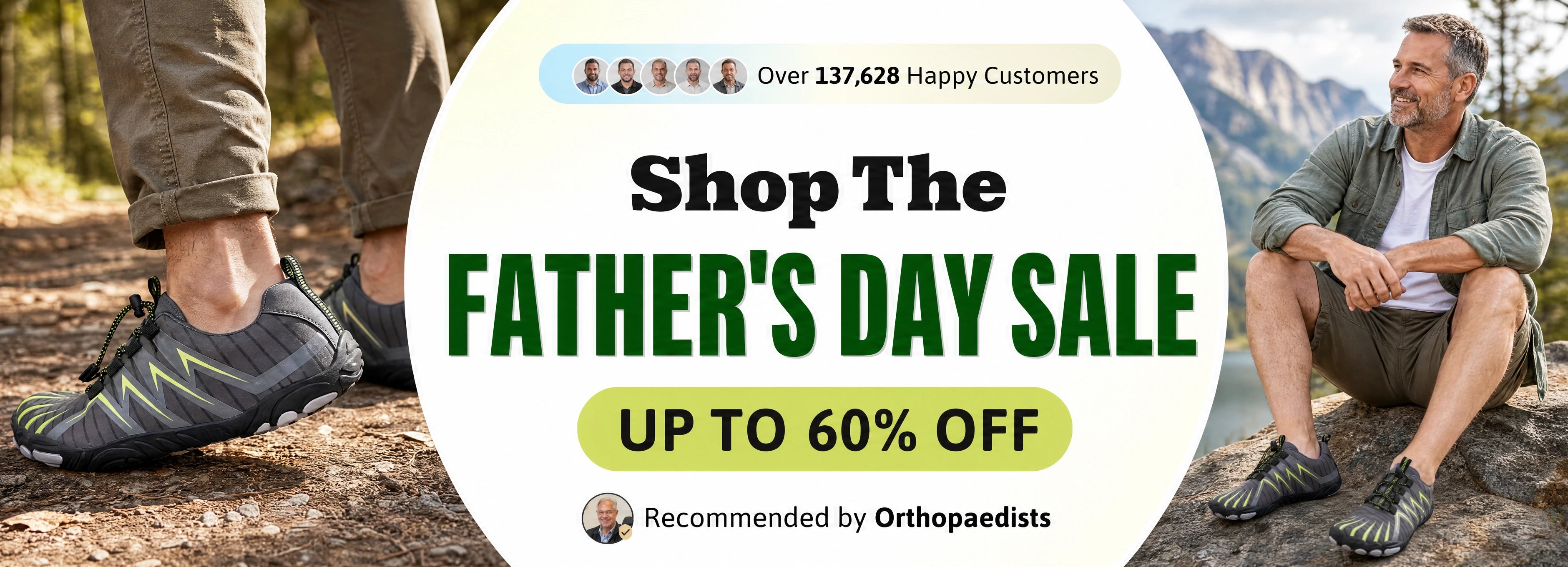 Purestep Father's Day Sale Bestseller Desktop Banner