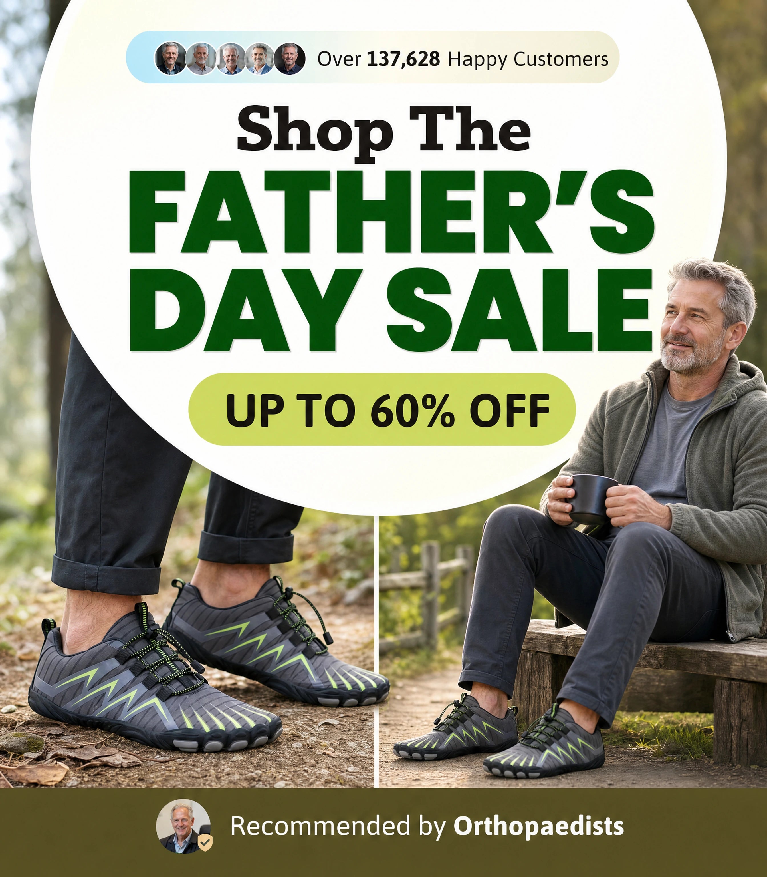 Purestep Father's Day Sale Bestseller Mobile Banner